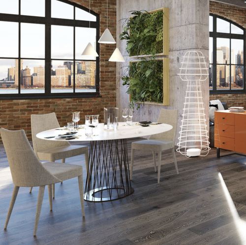 Tavolo contemporaneo - RONCISVALLE - Barel Srl - in rovere / in MDF laccato / in HPL