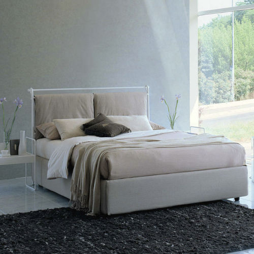 Letto matrimoniale - DAVID - Barel Srl - singolo / contemporaneo / con testiera