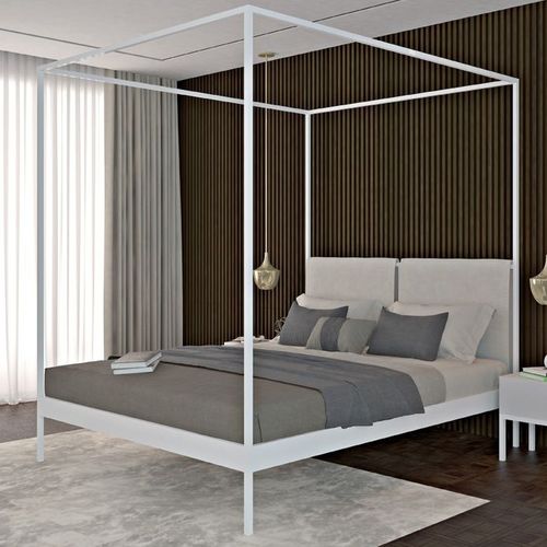 Letto a baldacchino - ASTEROPE - Barel Srl - matrimoniale / contemporaneo / con testiera