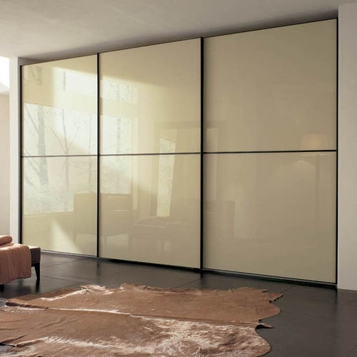 Armadio contemporaneo - METAL - Mobilform - in legno / in vetro laccato / in metallo
