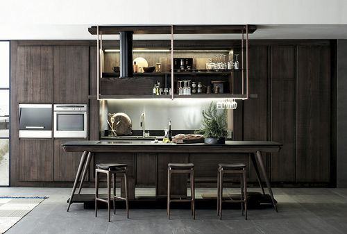 Cucina contemporanea - LA CUCINA - Shake Design - in legno / in ferro / con isola