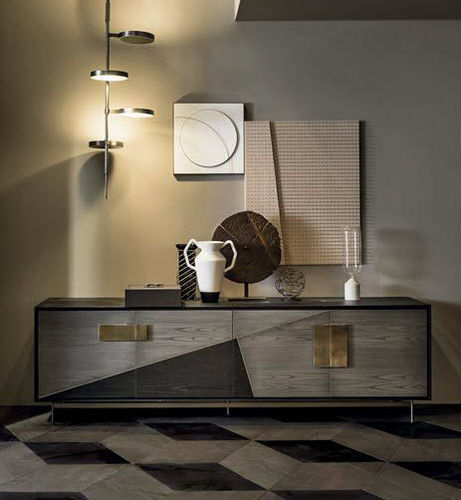 Credenza contemporanea - EGO - Shake Design - in legno / in metallo