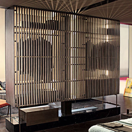 Armadio contemporaneo - TAL - Shake Design - in frassino / in vetro / in metallo