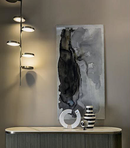 Applique contemporanea - WEVE - Shake Design - da interno / in metallo / LED