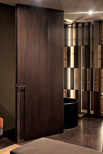 Porta da interno - TIWI  - Shake Design - in legno / battente / senza vetri