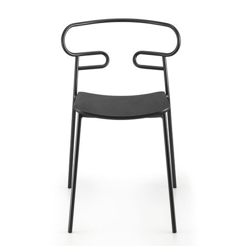 Sedia contemporanea - GENOA MET PU 0047 - Traba' - da interno / da esterno / in tessuto