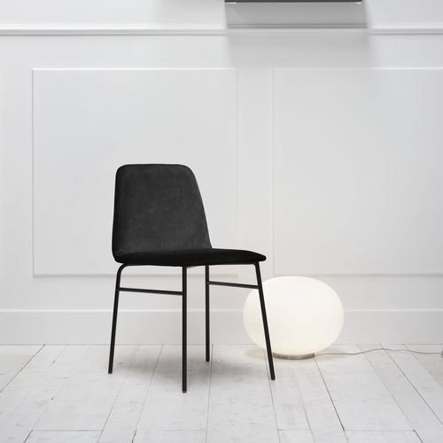 Sedia design scandinavo - BARDOT MET TU 0033 - Traba' - da interno / in tessuto / in pelle