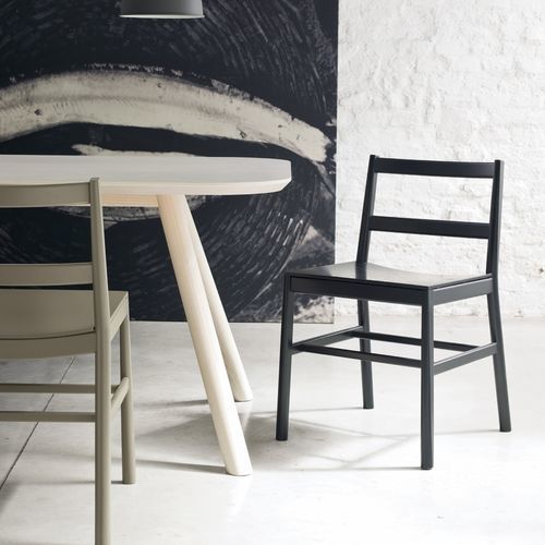Sedia contemporanea - JULIE 0020-LE - Traba' - da interno / in faggio / con supporto in faggio