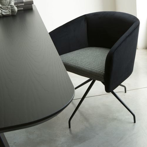 Sedia da ufficio contemporanea - BALÙ OFFICE - Traba' - da interno / in tessuto / in pelle
