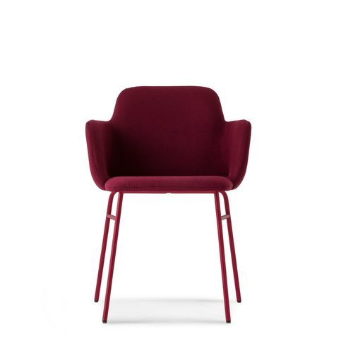 Sedia contemporanea - BARDOT MET TU CB UPH 0034 - Traba' - da interno / in tessuto / in pelle