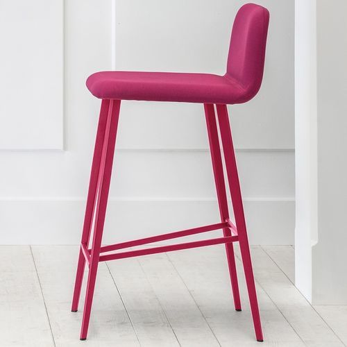 Sedia alta contemporanea - BARDOT MET 0031 - Traba' - da interno / da cucina / in tessuto