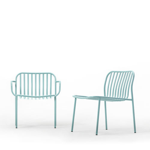 Poltrona design minimalista - METIS LINE 0192  - Traba' - in tessuto / in metallo / per cuscini