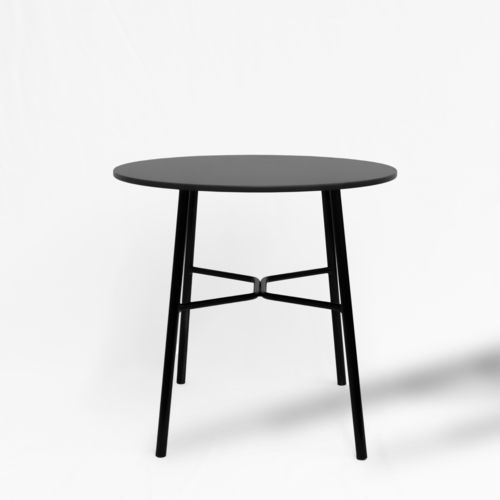 Tavolino basso contemporaneo - YUKI 0128 LITTLE - Traba' - in metallo / in HPL / con supporto in metallo verniciato