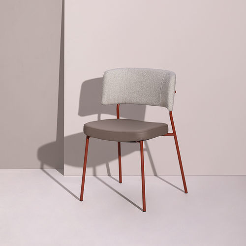 Sedia impilabile - MARLEN MET - Traba' - contemporanea / da interno / in tessuto