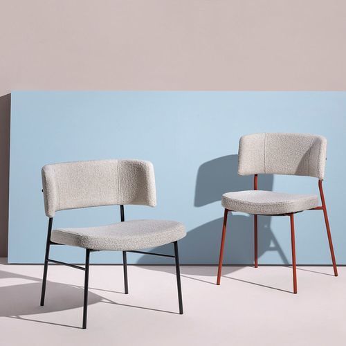 Poltrona contemporanea - MARLEN MET - Traba' - in pelle / in velluto / in ottone lucidato