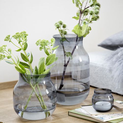 Vaso contemporaneo - OMAGGIO - Kahler Design - in vetro