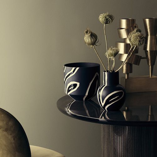 Vaso contemporaneo - FIORA - Kahler Design - in ceramica