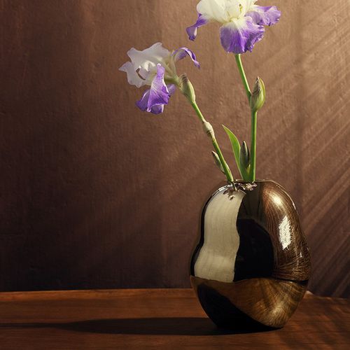 Vaso contemporaneo - FIORA - Kahler Design - in vetro soffiato