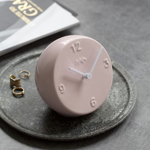Orologio contemporaneo - ORA - Kahler Design - da tavolo / analogico / in ceramica