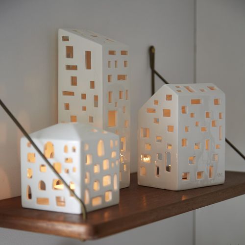Portacandelina in ceramica - URBANIA : FUNKIS - Kahler Design