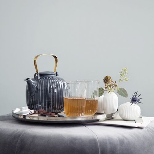 Teiera in ceramica - HAMMERSHØI - Kahler Design - per uso domestico