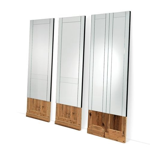 Specchio da terra - DON'T OPEN - Mogg - contemporaneo / rettangolare / in legno