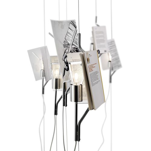 Lampada a sospensione - ONCE UPON A LIGHT - Mogg - in metallo / in marmo / contemporanea