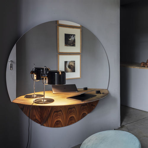 Specchio a muro - BRAME - Mogg - contemporaneo / rotondo / ovale