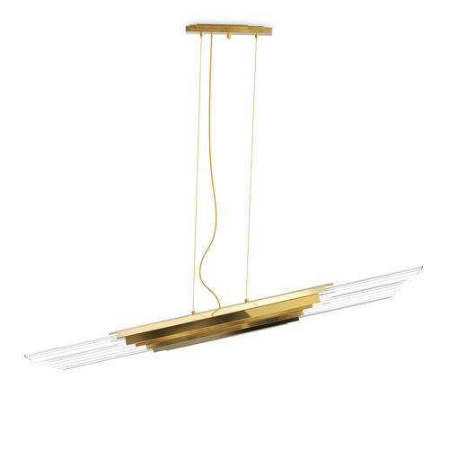 Lampadario contemporaneo - HARPIA - LUXXU MODERN DESIGN & LIVING - in cristallo / in ottone