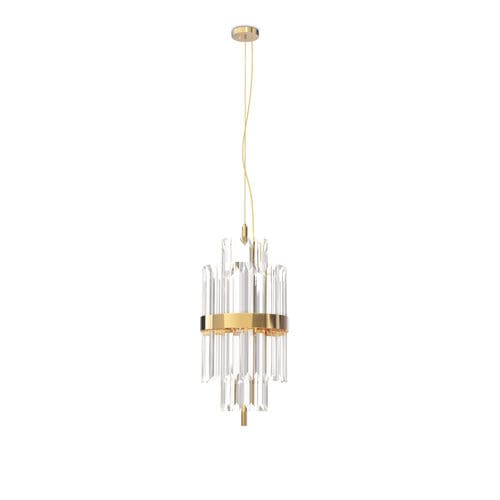 Lampada a sospensione - LIBERTY - LUXXU MODERN DESIGN & LIVING - in ottone / in ottone placcato oro / in cristallo