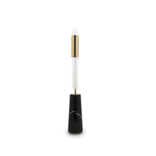 Lampada da tavolo - GAMMA - LUXXU MODERN DESIGN & LIVING - in ottone placcato oro / in cristallo / in marmo