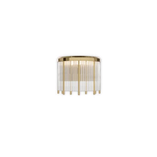 Applique contemporanea - Pharo III Small - LUXXU MODERN DESIGN & LIVING - da interno / in ottone / in cristallo