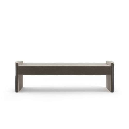 Ottomana contemporanea - Algerone - LUXXU MODERN DESIGN & LIVING - in velluto / in legno / in ottone