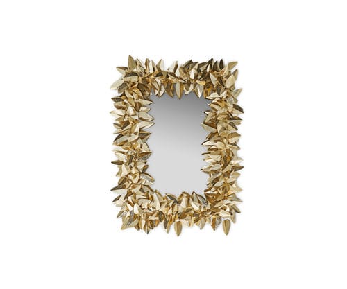 Specchio a muro - MCQUEEN  - LUXXU MODERN DESIGN & LIVING - contemporaneo / rettangolare / in ottone