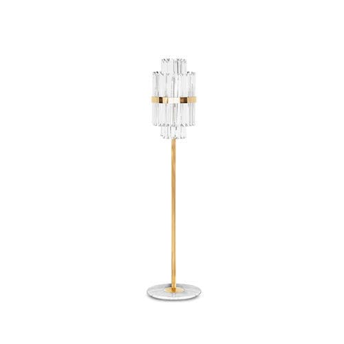 Lampada da terra - LIBERTY - LUXXU MODERN DESIGN & LIVING - in ottone / in cristallo / in marmo