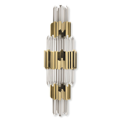 Applique contemporanea - EMPIRE II - LUXXU MODERN DESIGN & LIVING - da interno / in ottone / in cristallo