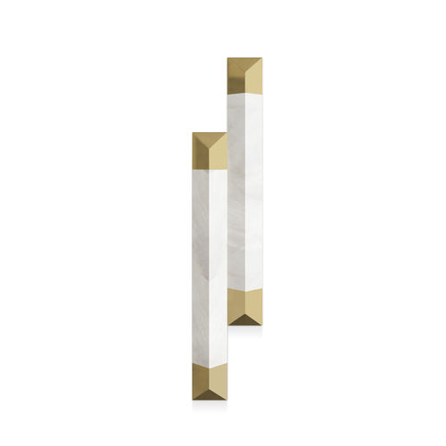 Applique contemporanea - SPEAR II - LUXXU MODERN DESIGN & LIVING - da interno / in ottone placcato oro / in marmo