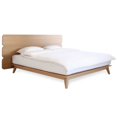 Letto matrimoniale - ENZO - HEAVENS - singolo / contemporaneo / con testiera