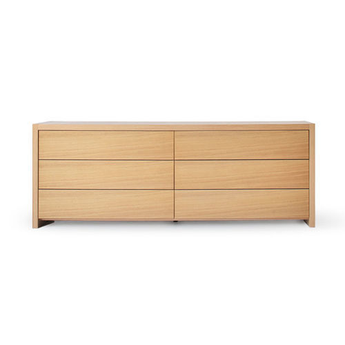Cassettone contemporaneo - RĪGA K2  - HEAVENS - in rovere / in noce / impiallacciato in legno