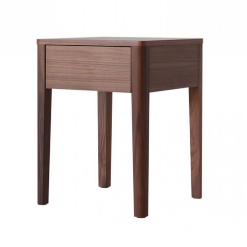 Comodino contemporaneo - PETRA  - HEAVENS - in legno laccato / in rovere / in noce