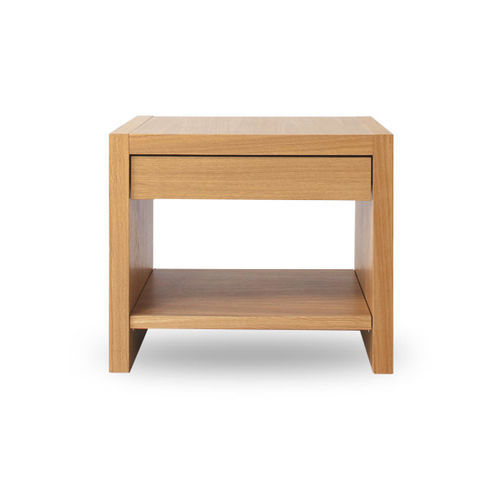 Comodino contemporaneo - RĪGA - HEAVENS - in legno laccato / in rovere / in noce