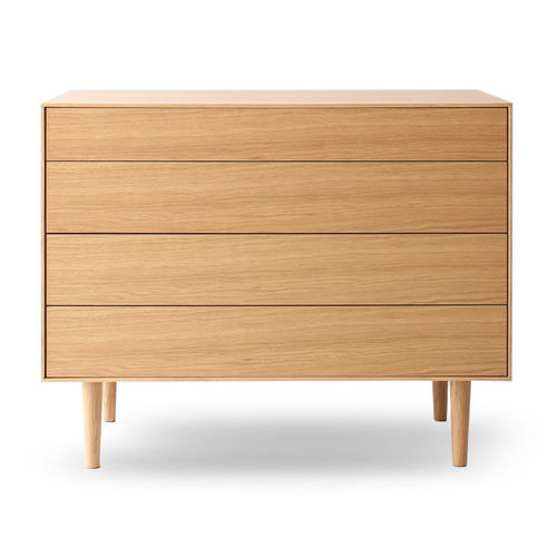 Cassettone contemporaneo - EDEN K1 - HEAVENS - in legno laccato / in rovere / in noce