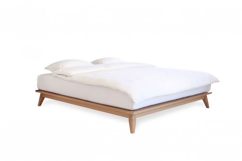 Letto matrimoniale - ENZO PLATFORM - HEAVENS - singolo / contemporaneo / in legno laccato