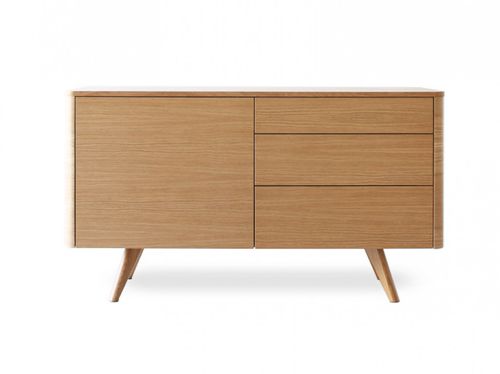 Cassettone contemporaneo - TWINS K1 - HEAVENS - in legno laccato / in rovere / in noce