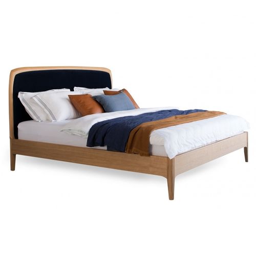 Letto matrimoniale - PETRA  - HEAVENS - singolo / contemporaneo / con testiera imbottita