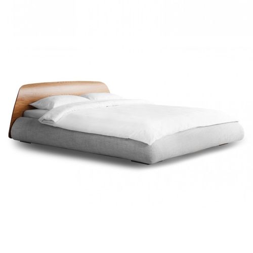 Letto matrimoniale - LAZY - HEAVENS - contemporaneo / imbottito / con testiera