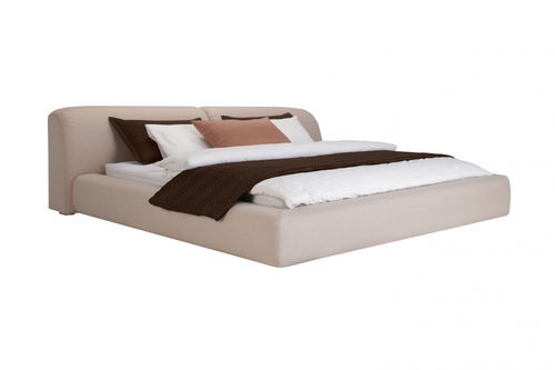 Letto matrimoniale - ANDREA - HEAVENS - contemporaneo / imbottito / con testiera