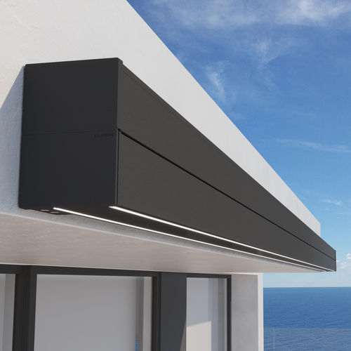 Tenda da sole a cassonetto - KÜADBOX-400 - LLAZA WORLD, S.A. - retrattile / a motore / contract