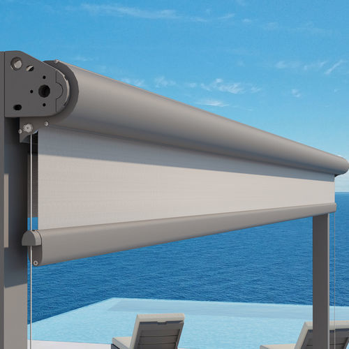 Tenda avvolgibile a rullo - MAXISCREEN BOX - LLAZA WORLD, S.A. - per finestra / in tela / da esterno