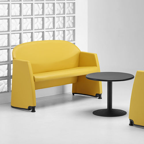 Divano contemporaneo - AXI - TALIN SRL - in tessuto / in pelle / grigio